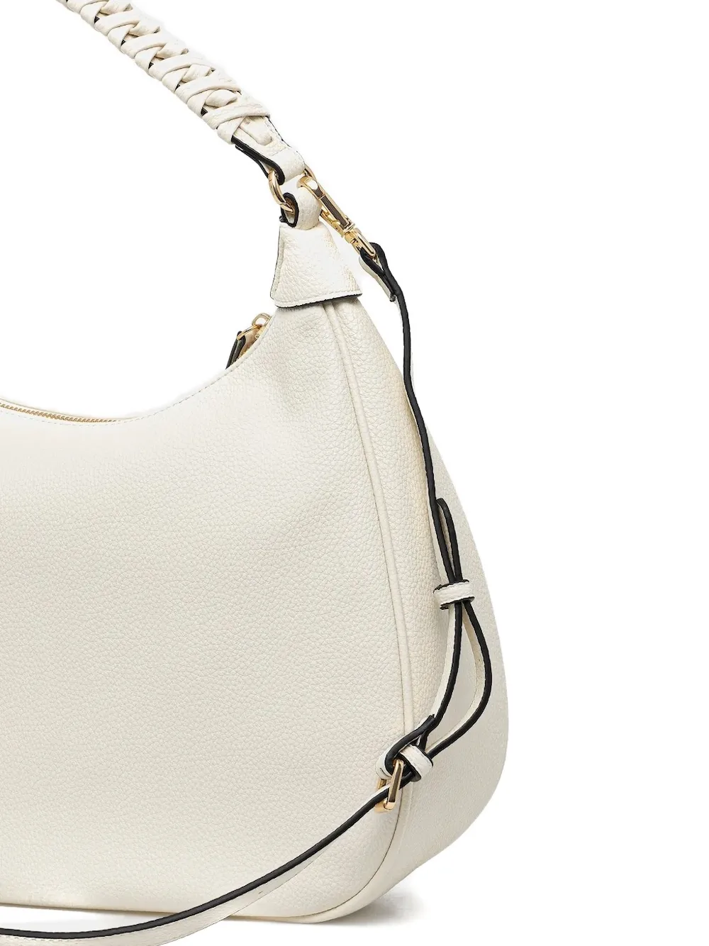 Twinset Braided-handle Tote Bag In Neutral