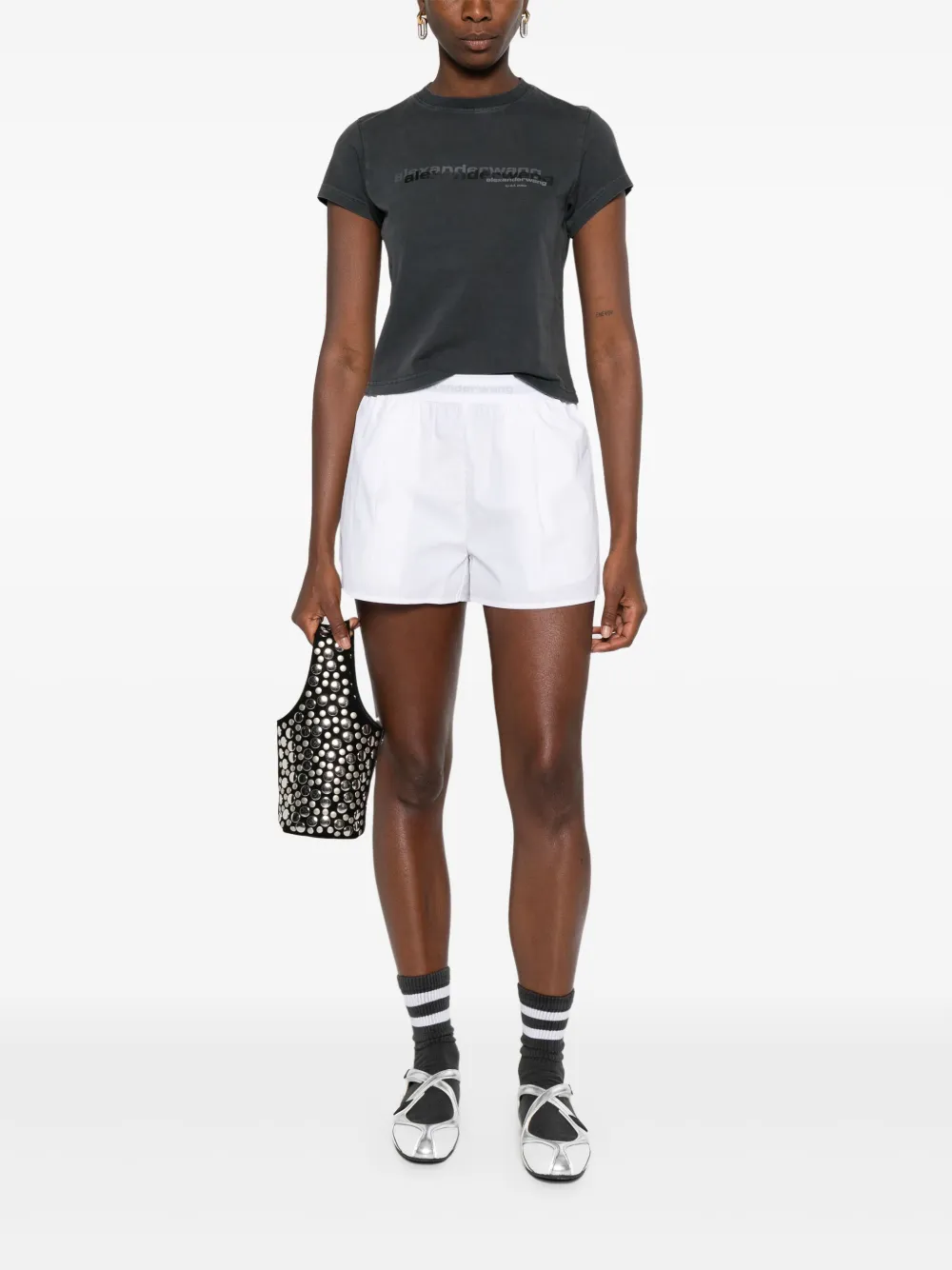 Alexander Wang shorts con pretina elástica | Shorts | Image 2