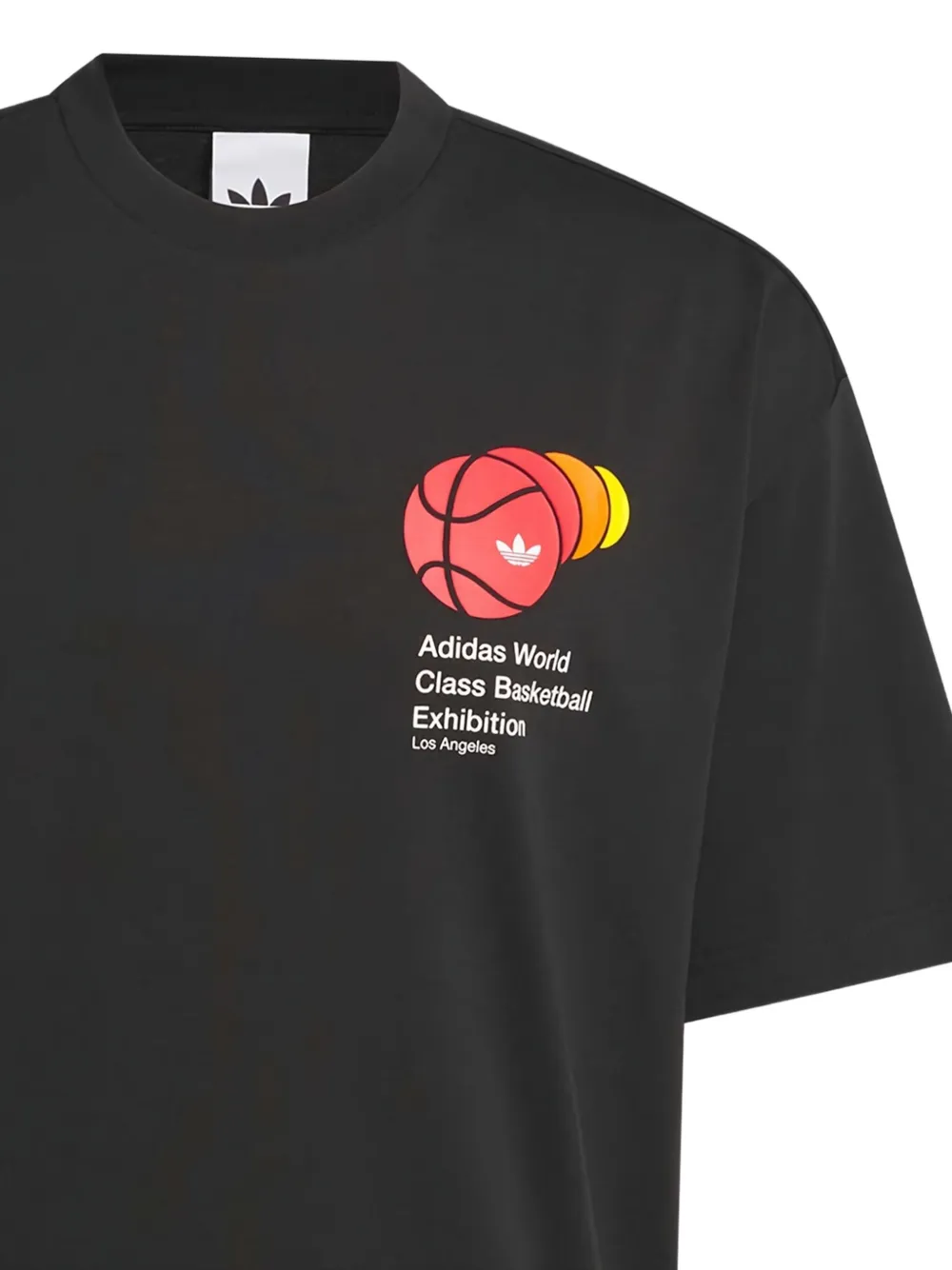 adidas Q3 graphic-print T-shirt | T-Shirts & Jersey Shirts | Image 2