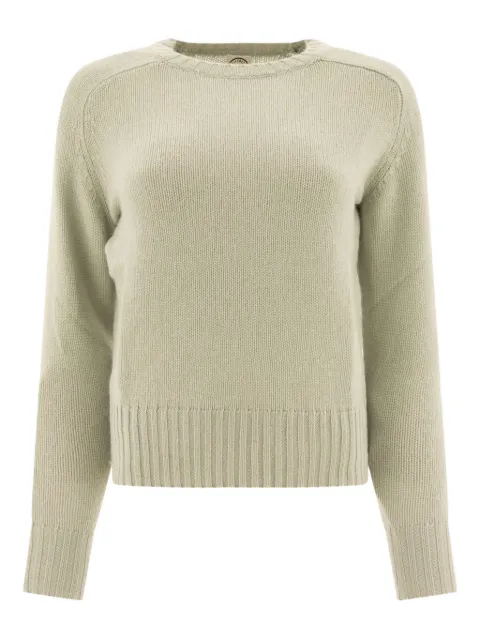 Ines De La Fressange ribbed-hem raglan-sleeve sweater