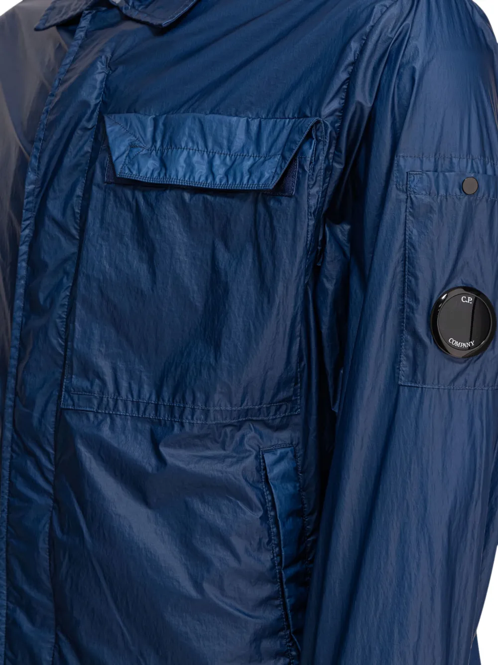 C.P. Company pocket-detail jacket Blauw