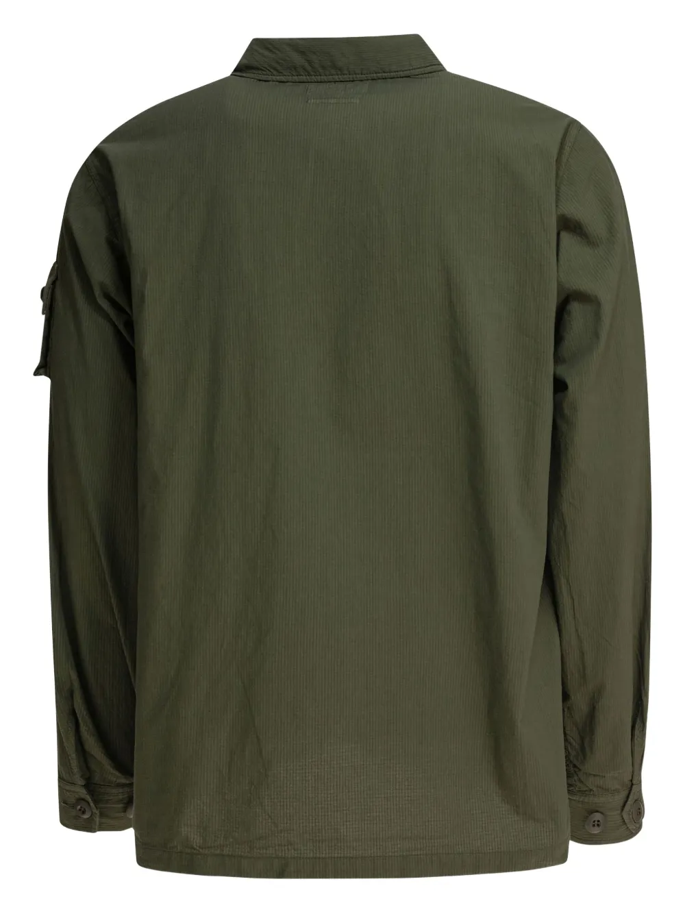 BEAMS PLUS Shirtjack met zak en knopen Groen