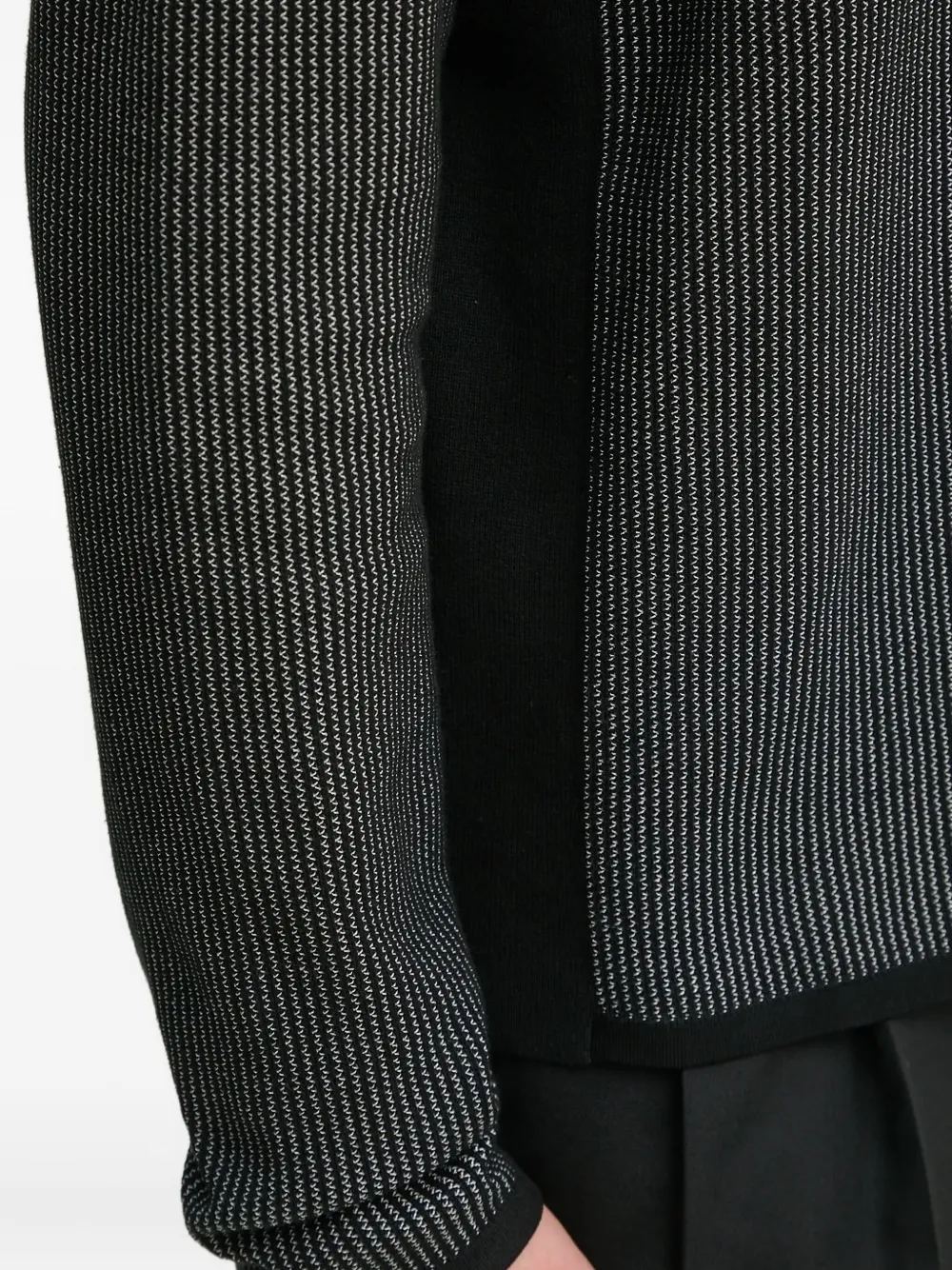 rag & bone Sweater met ronde hals Zwart