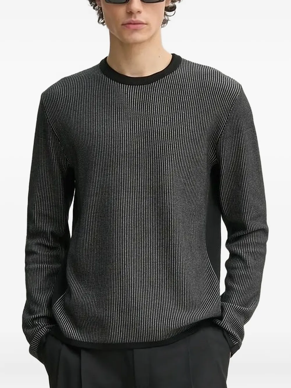 Rag & bone Sweater met ronde hals Zwart