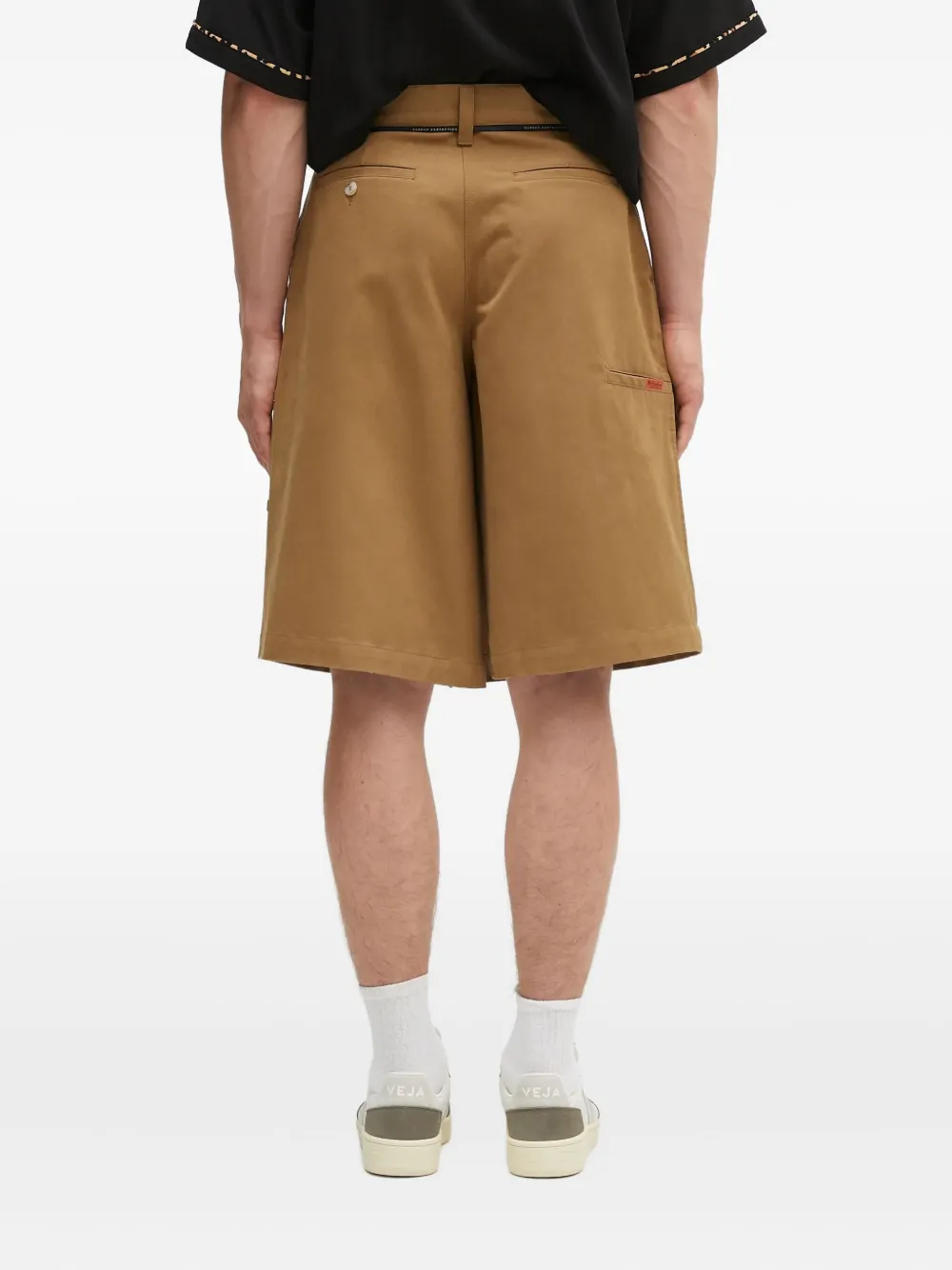 Martine Rose Shorts met zakdetail Beige
