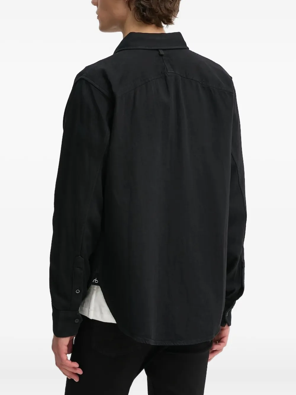 Rag & bone Overhemd met lange mouwen - Zwart