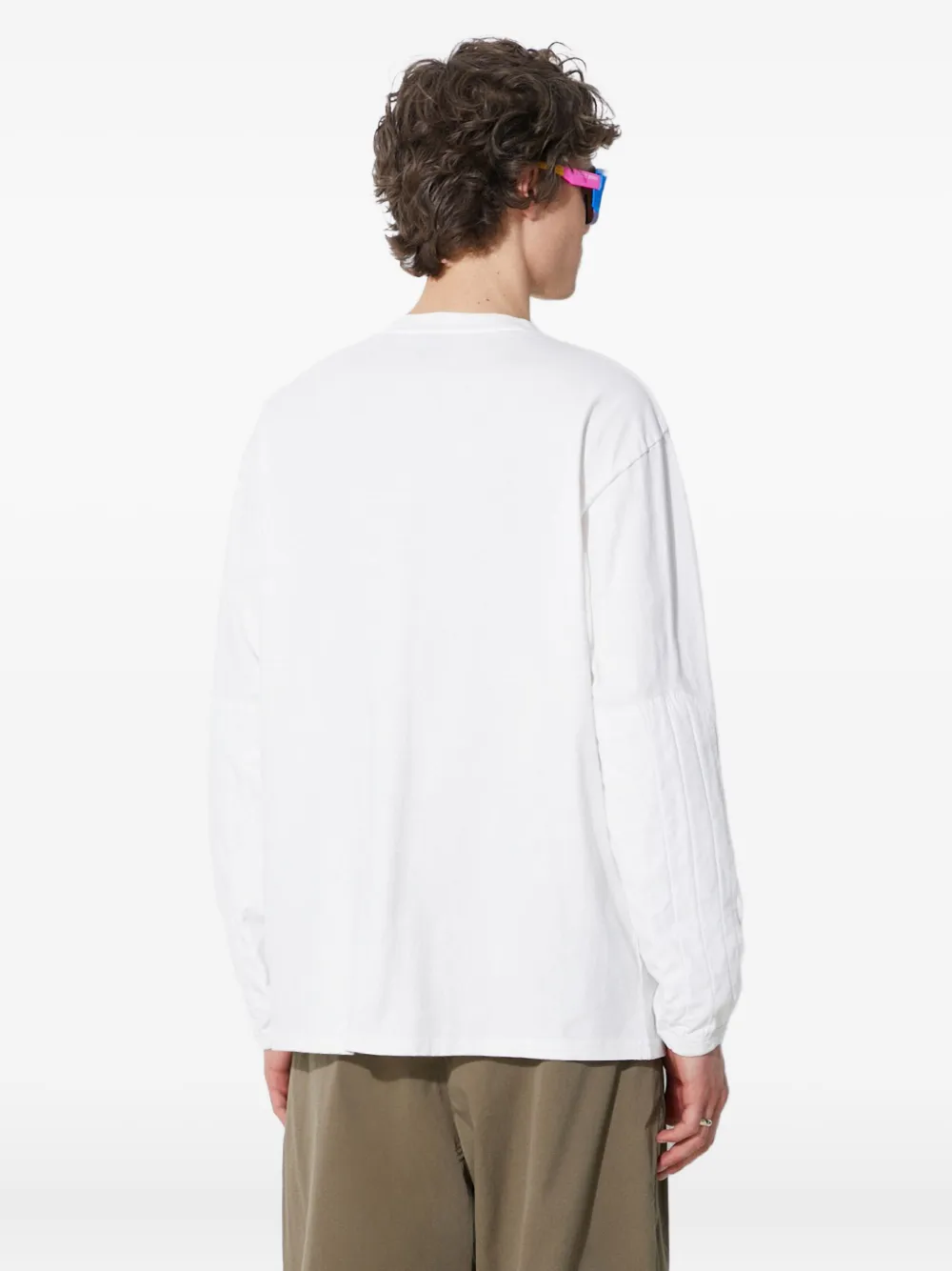 Manastash Armor Long-sleeve T-shirt In White