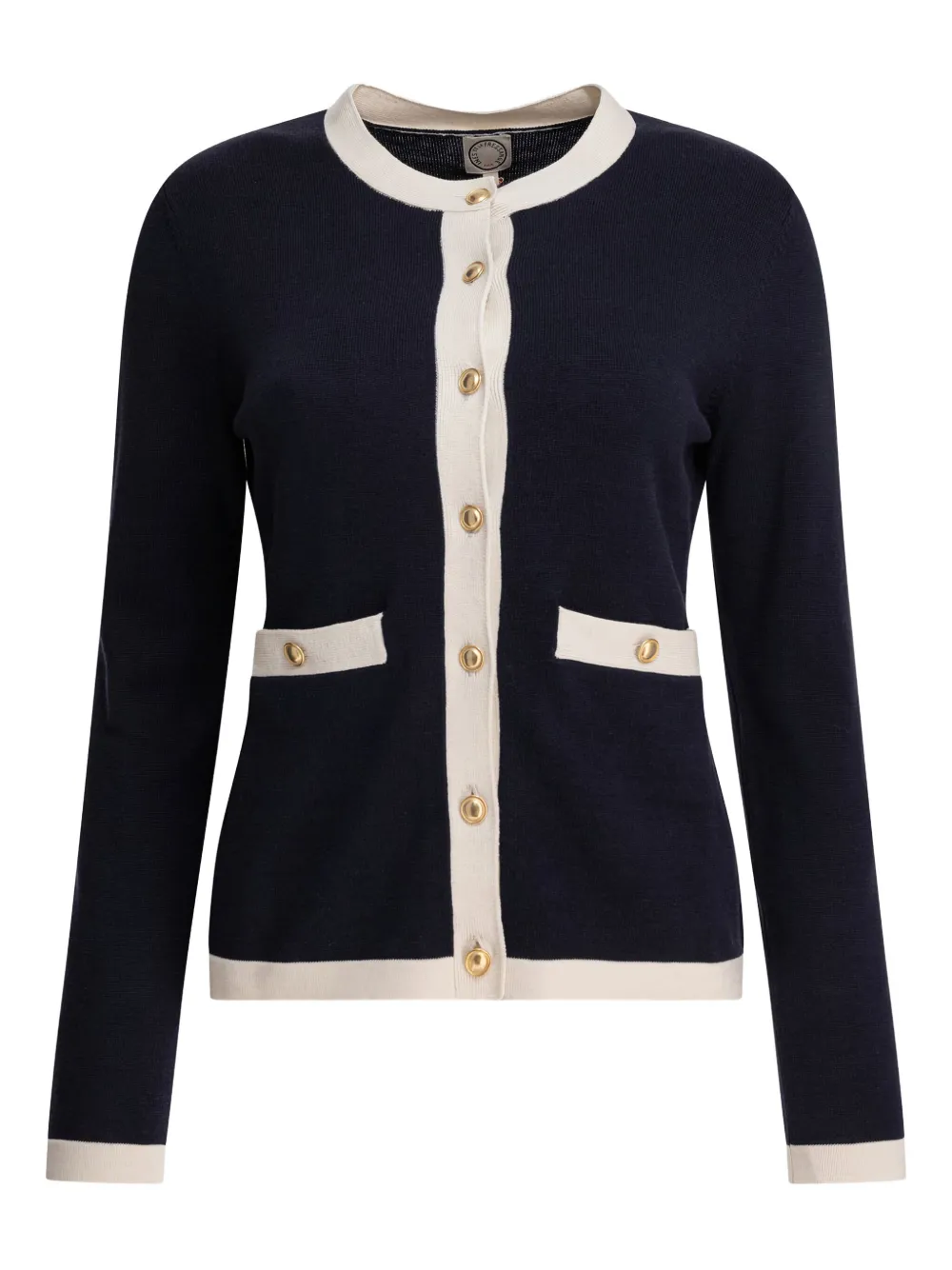 Ines De La Fressange Cropped vest Blauw