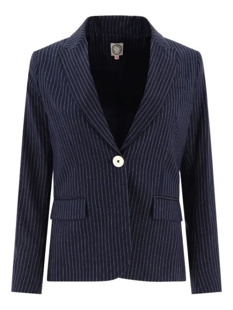 Ines De La Fressange blazer à fines rayures