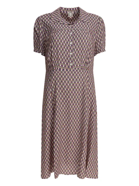 Ines De La Fressange Abiti Bordeaux dress