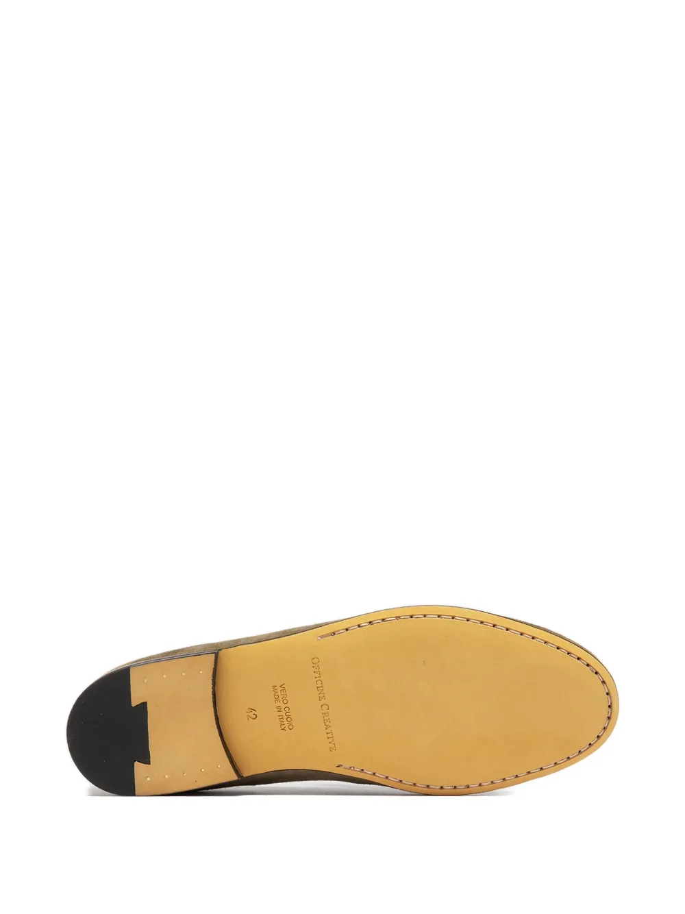 Officine Creative suede loafers Neutrals