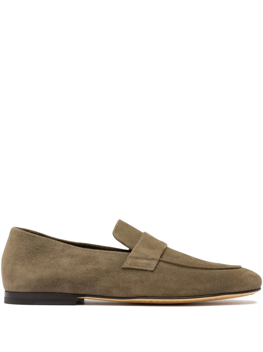 Officine Creative suede loafers Neutrals
