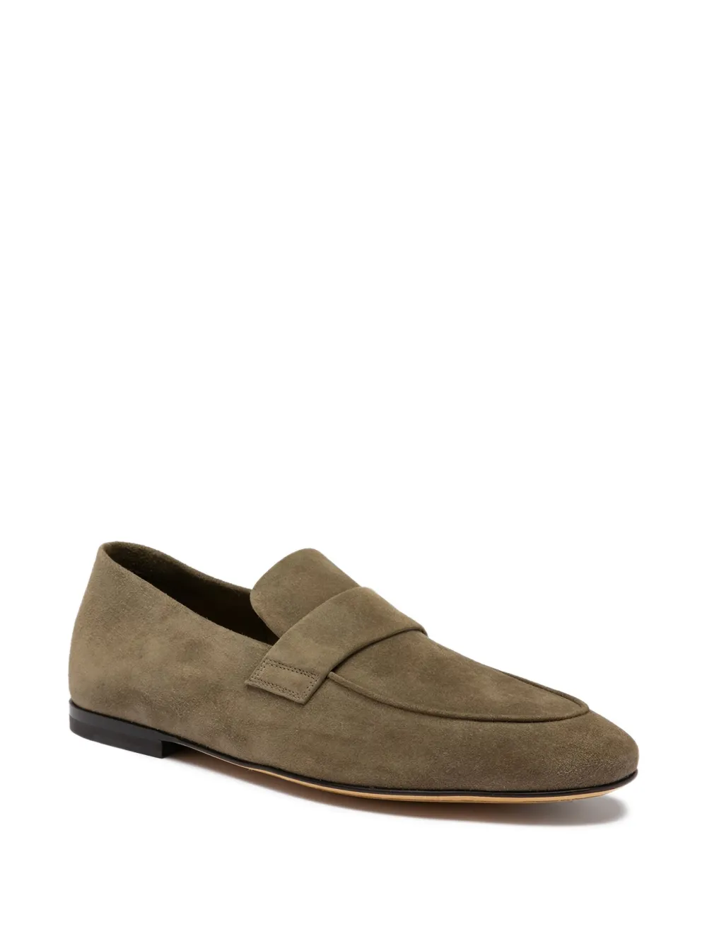 Officine Creative suede loafers Neutrals