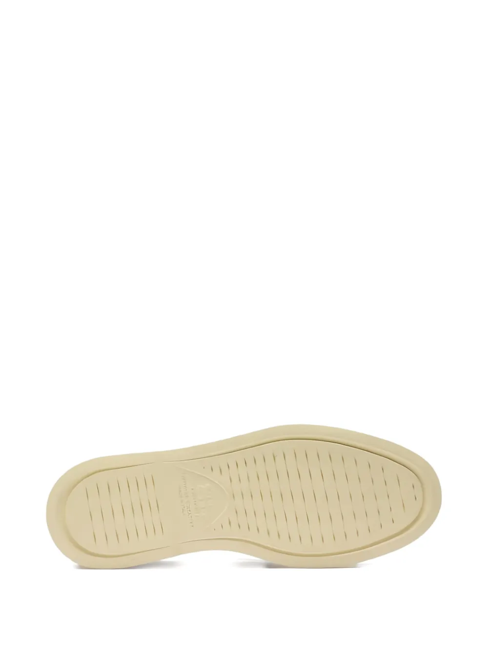 Officine Creative Bones 002 suede loafers Beige