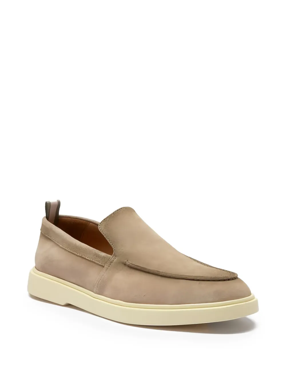 Officine Creative Bones 002 suede loafers Neutrals