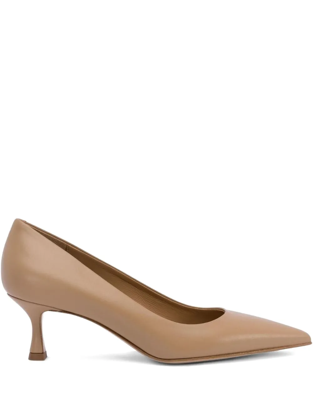 50mm Elle leather pumps