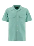 BEAMS PLUS open-collar pocket shirt - Green