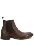 sturlini firenze elastic-panel leather chelsea boots - Brown
