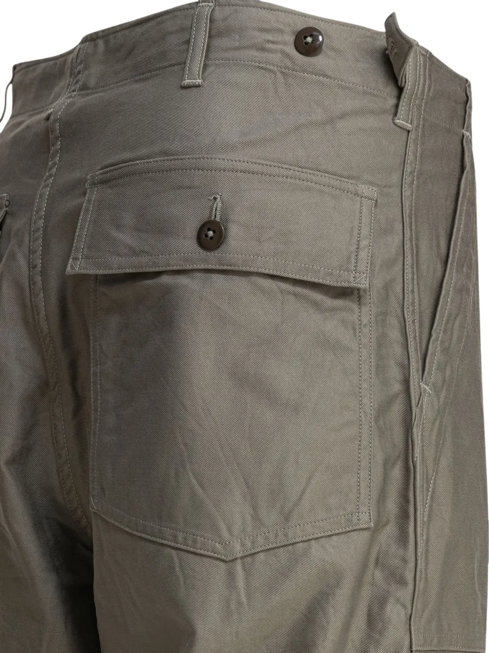 Kaptain Sunshine Broek met opgestikte zak Groen