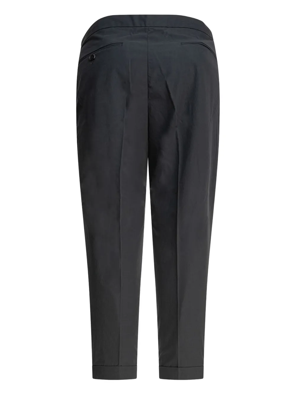 BEAMS PLUS pleated-cuffed trousers - Grijs