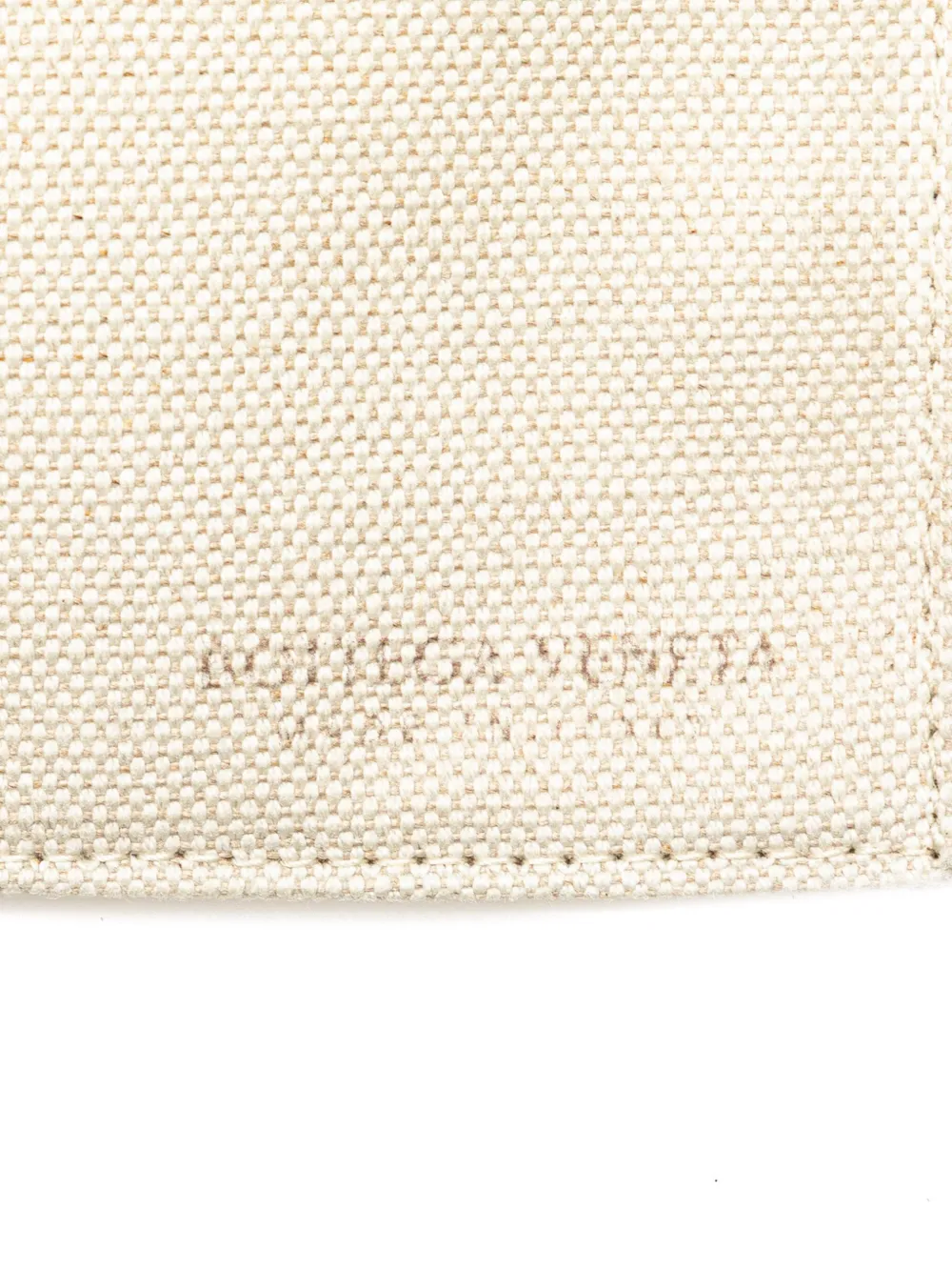 Pre-owned Bottega Veneta 2012-2024 Medium Canvas Maxi Intrecciato Arco Tote Bag In White