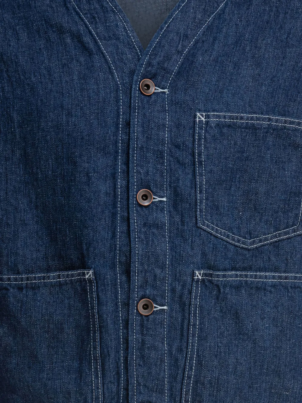 Raglan-Sleeves Denim Jacket