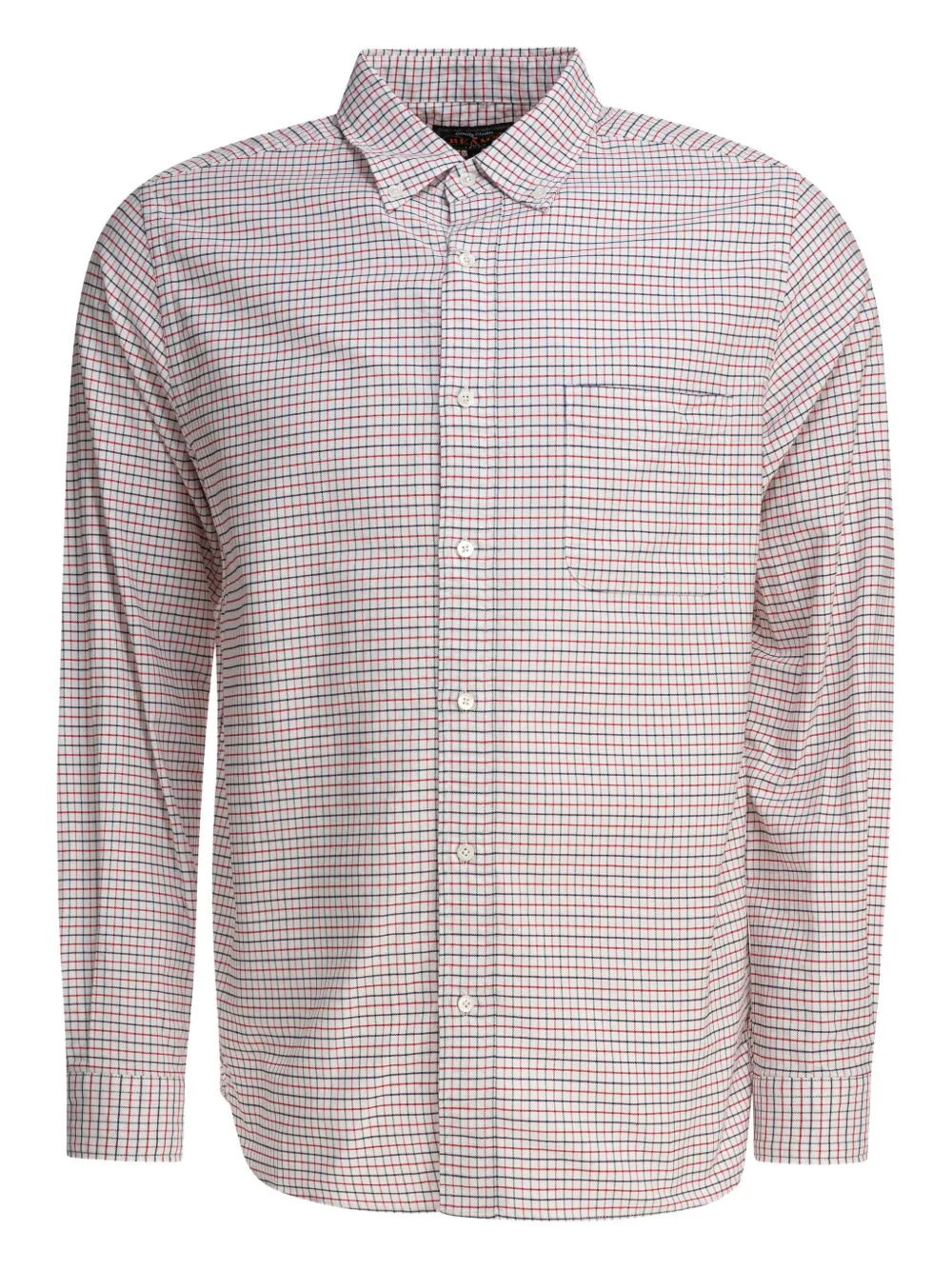 BEAMS PLUS checked pocket shirt Wit