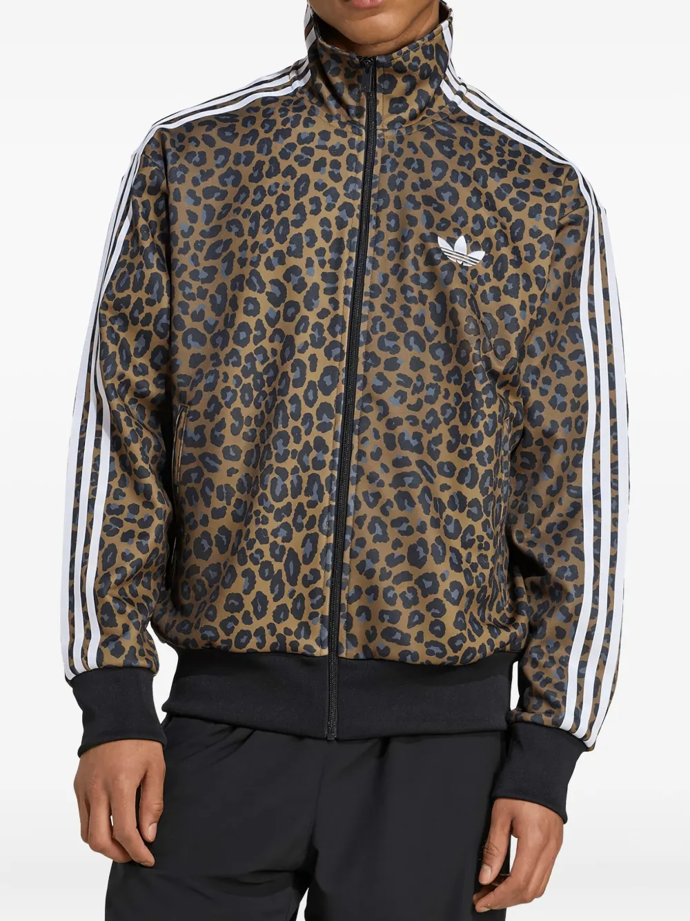 adidas Firebird leopard-print sweatshirt | Sweatshirts | Image 2