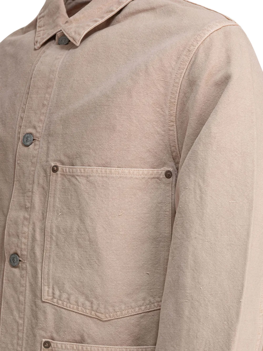 Kaptain Sunshine Shirtjack met knoopsluiting Roze