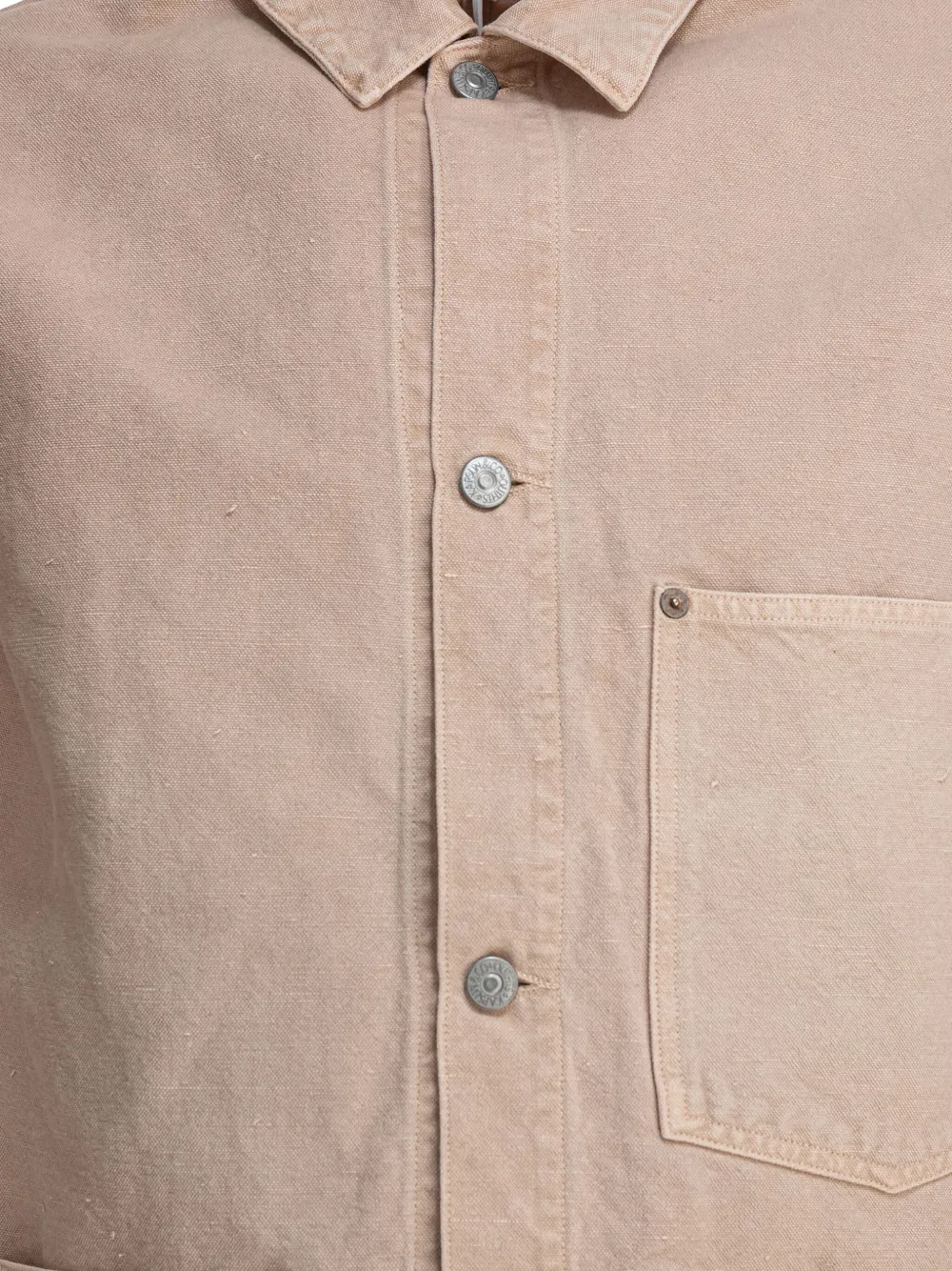 Kaptain Sunshine Shirtjack met knoopsluiting Roze