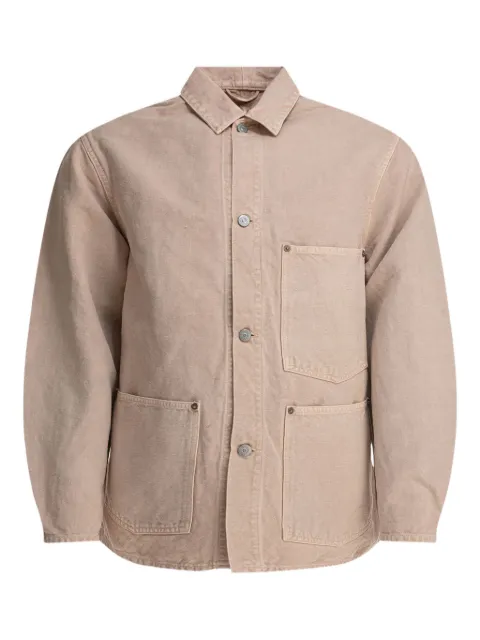 Kaptain Sunshine button-fastening shirt jacket
