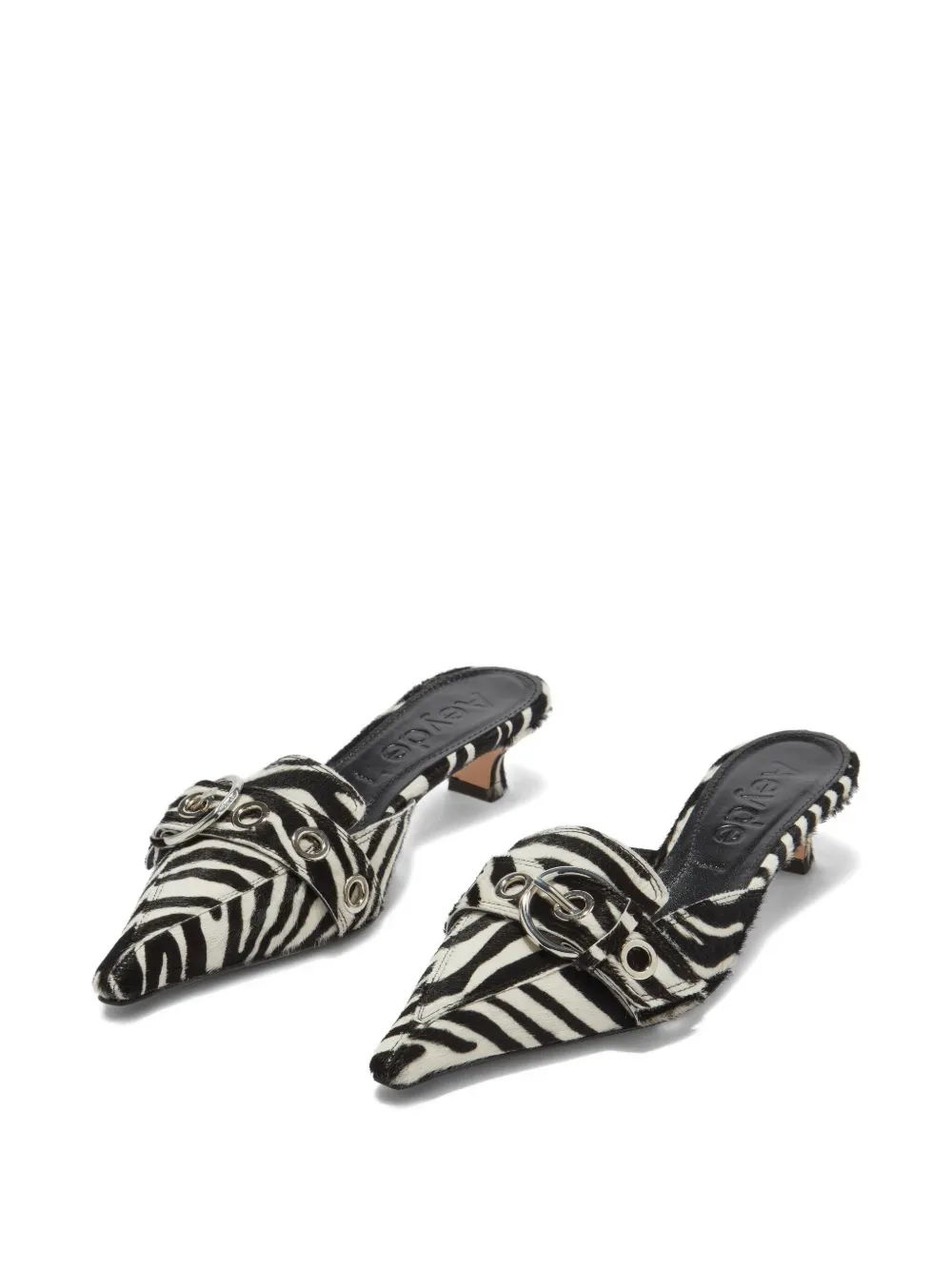 Aeyde 35mm Danielle buckled pumps | Heeled Pumps | Image 2