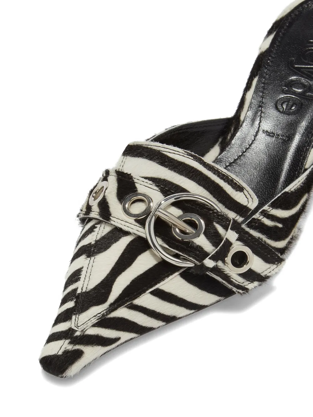 Aeyde 35mm Danielle buckled pumps Zwart