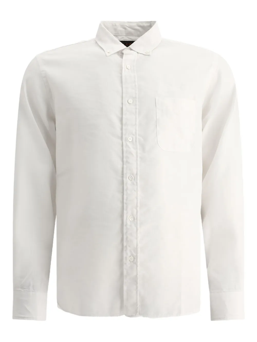 BEAMS PLUS button-down pocket shirt Wit