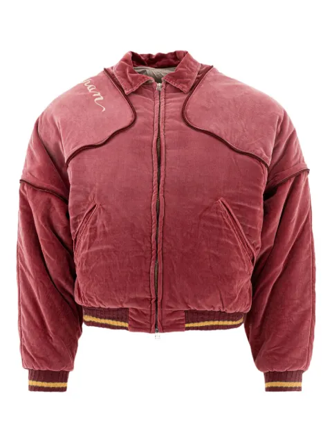 KAPITAL quilted yoke bomber jacket