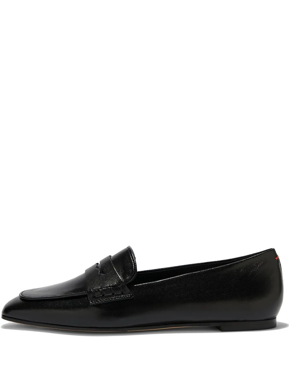 Aeyde Alfie penny leather loafers Zwart