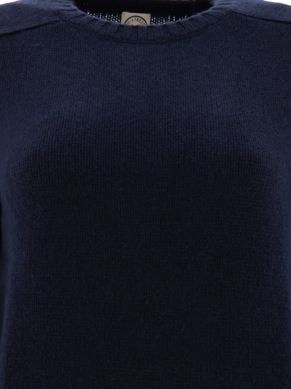 Ribbed-Hem Sweater