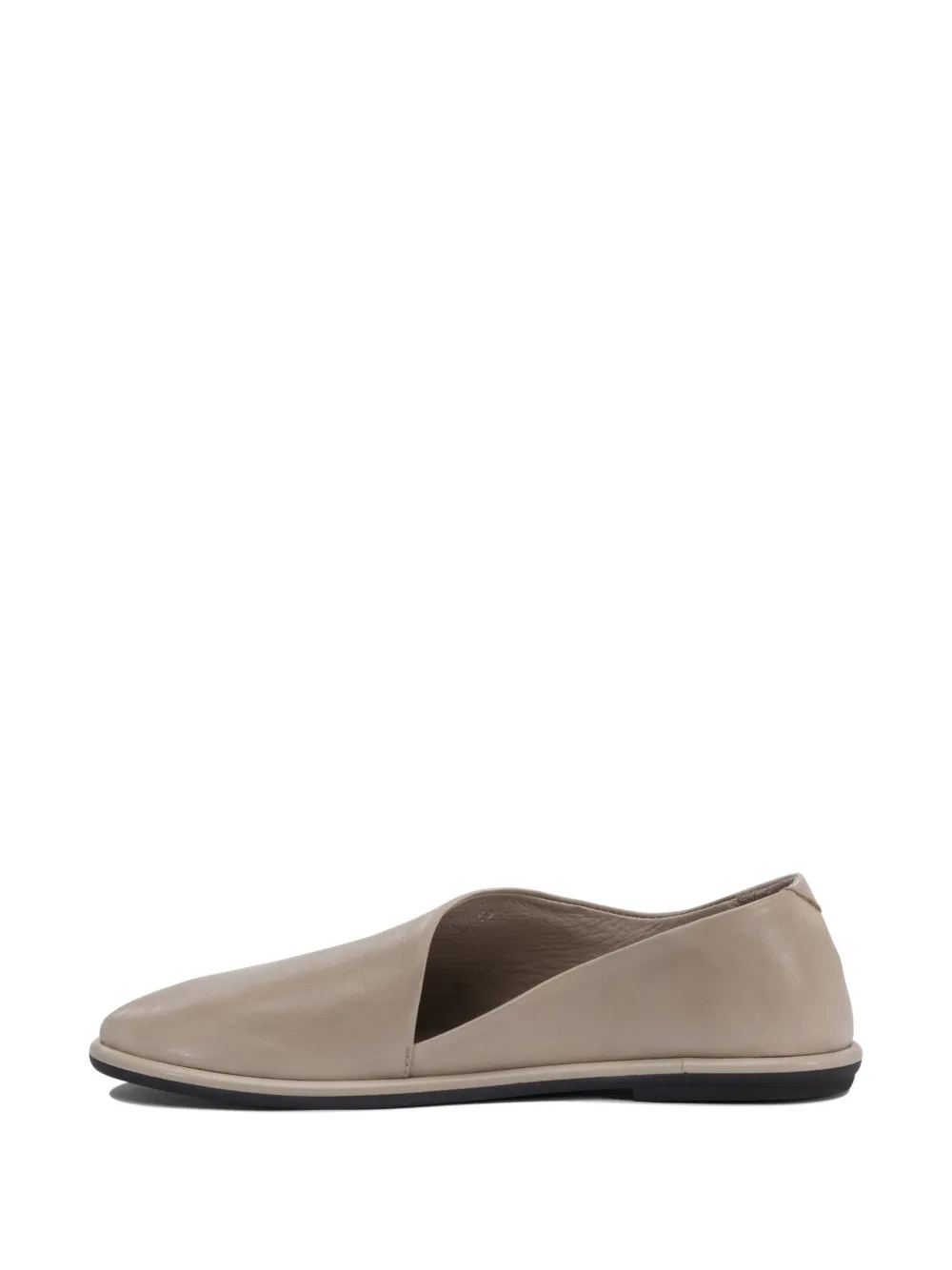 Officine Creative leather open-toe pumps Neutrals