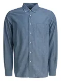BEAMS PLUS pocket button-down shirt - Blue