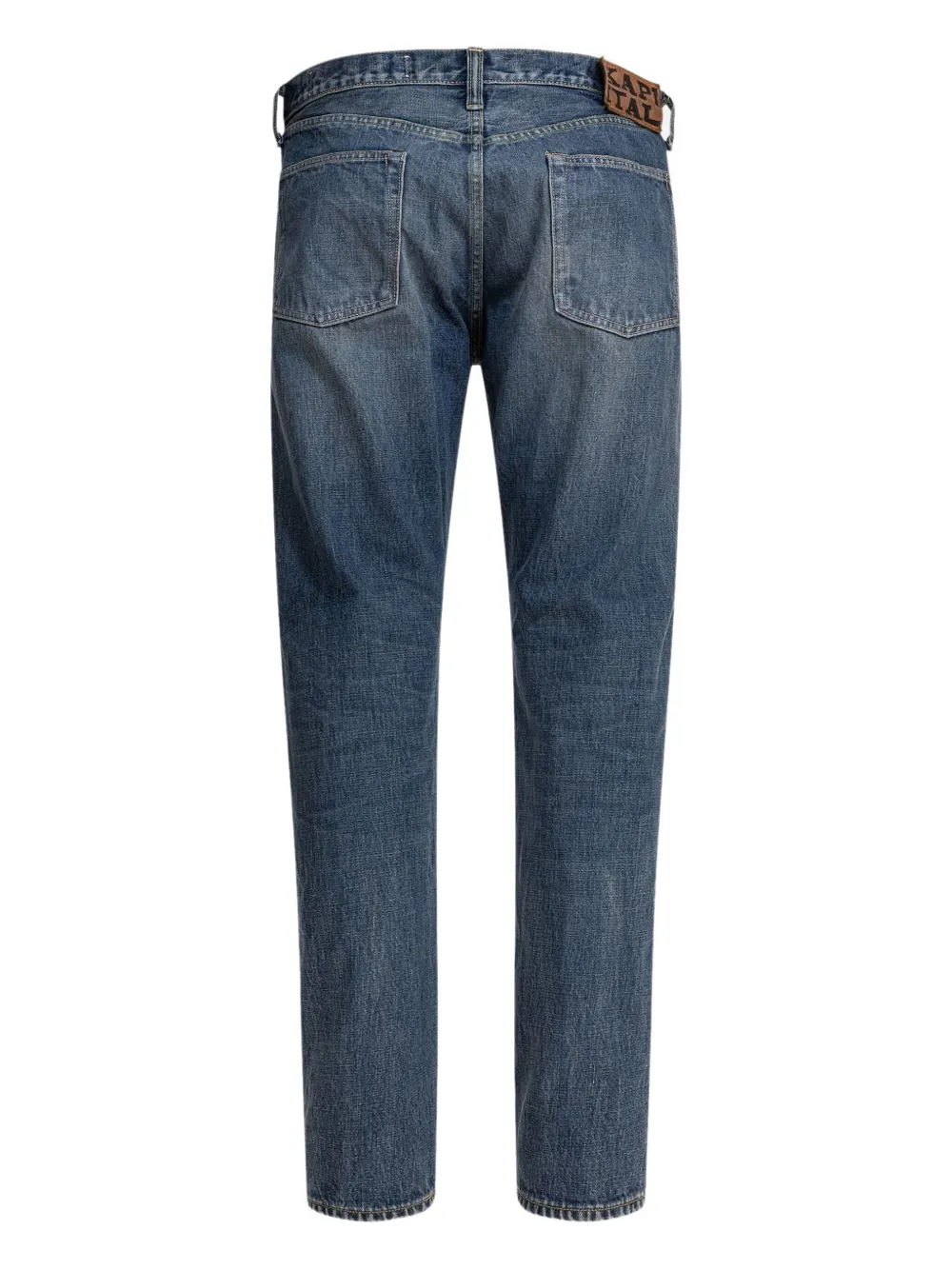 KAPITAL logo-appliqué cotton jeans | Regular & Straight-Leg Jeans | Image 2