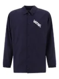 Autry logo-print button-fastening jacket - Blue