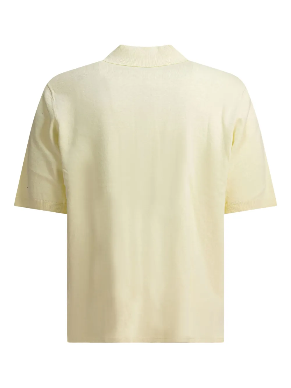 Norse Projects patch-pocket polo shirt - Geel