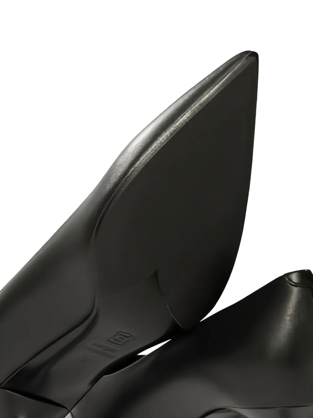 Sergio Levantesi Ella pointed-toe leather pumps Black