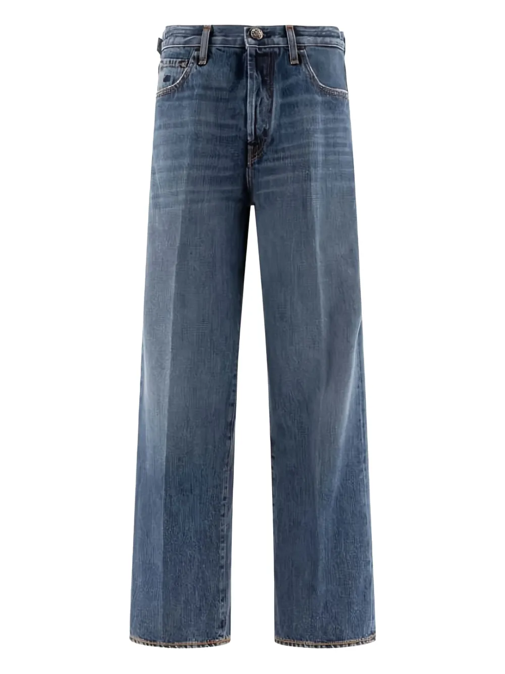 Jacob Cohën cotton wide-leg jeans | Blue | Image 1