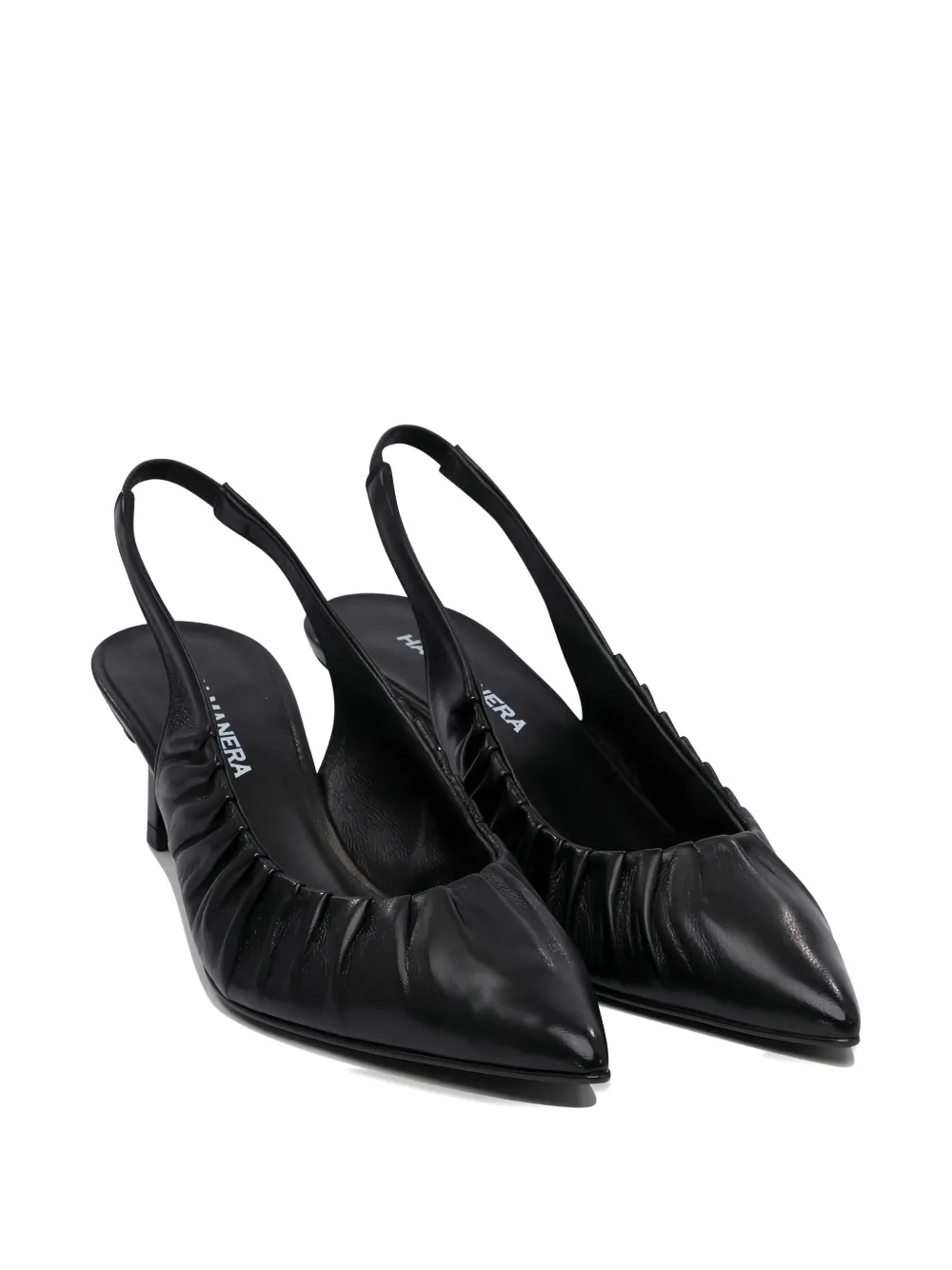 Halmanera pleated slingback leather pumps | Heeled Pumps | Image 2