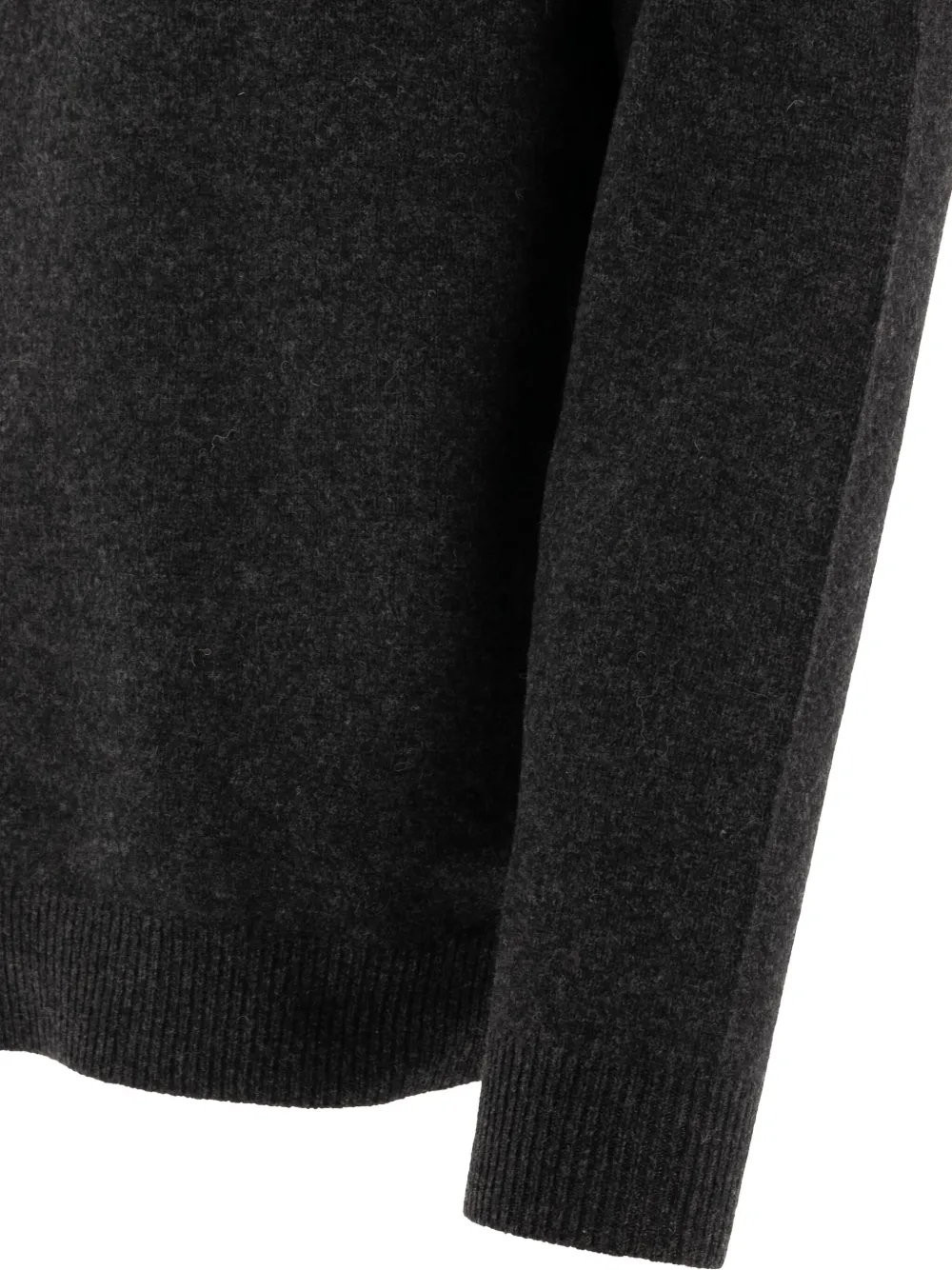 BEAMS PLUS Wollen poloshirt Grijs