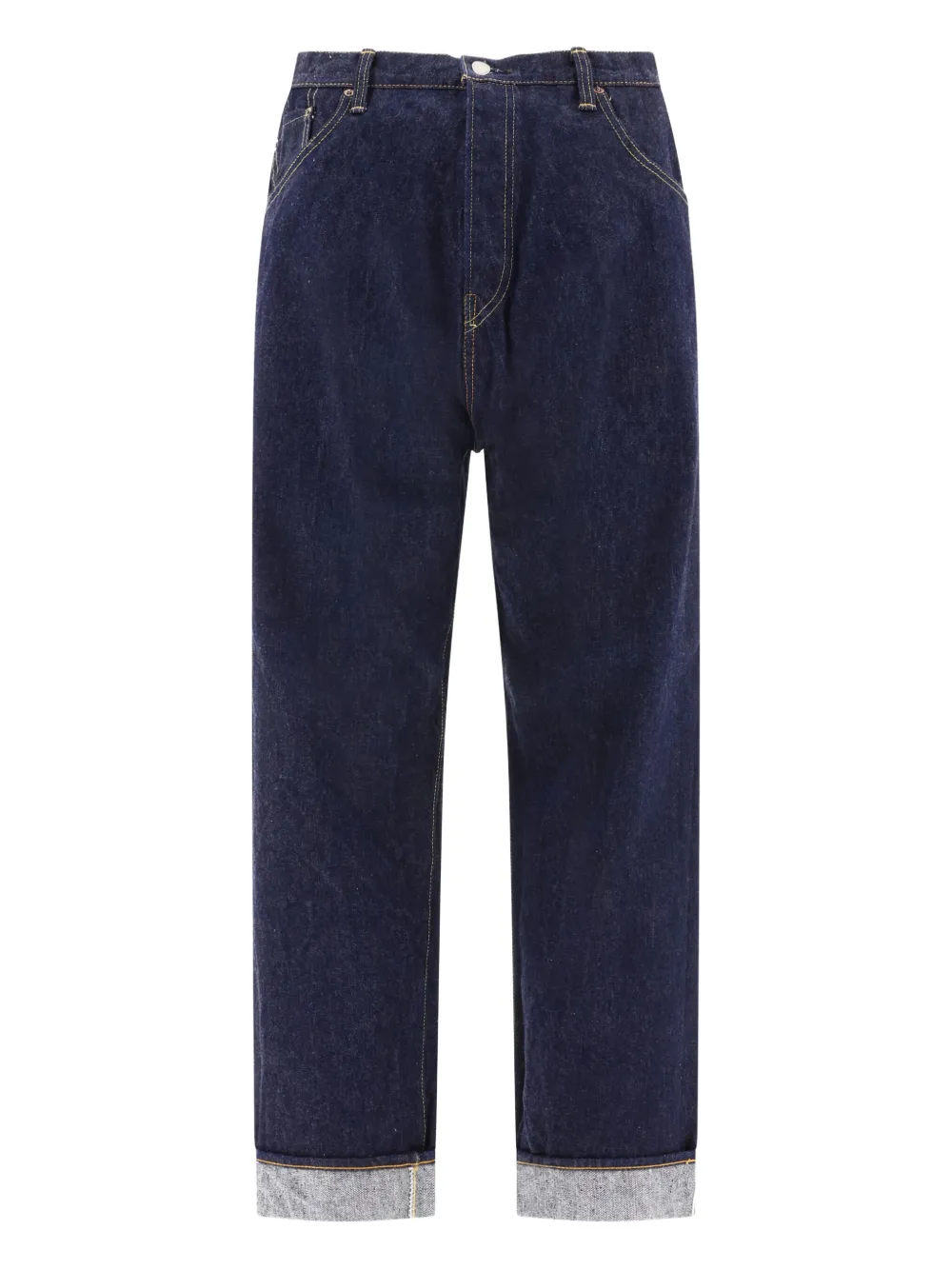 five-pocket cotton jeans