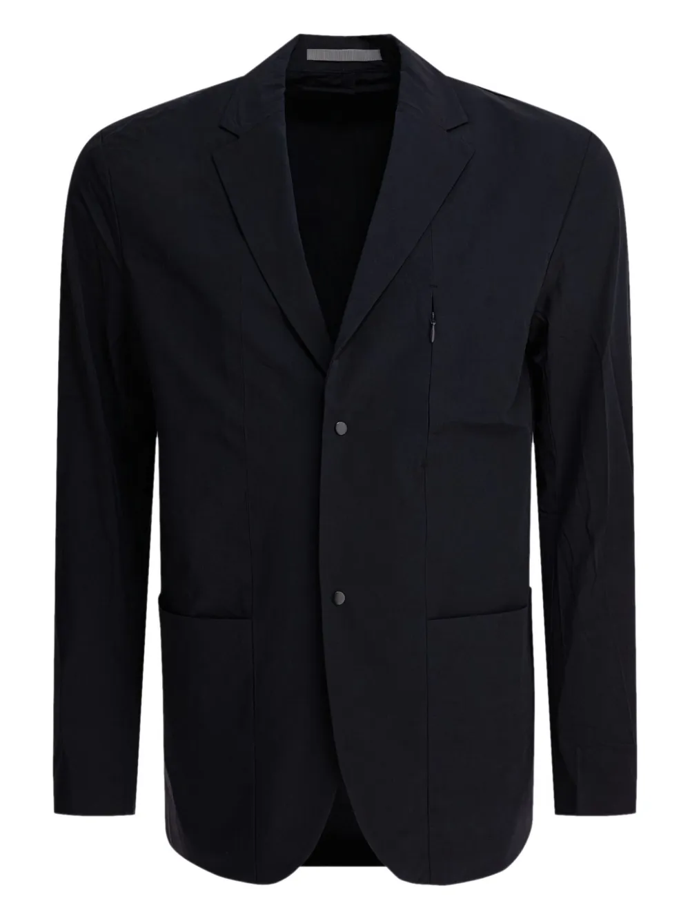 Norse Projects two-button patch-pockets blazer Blauw