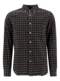 BEAMS PLUS Gingham-check cotton shirt - Grey