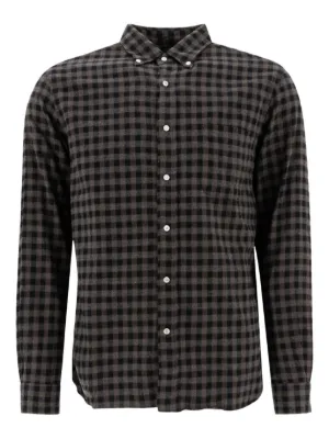 A.P.C チェックシャツ A.P.C. チェック シャツ | グレー | FARFETCH JP